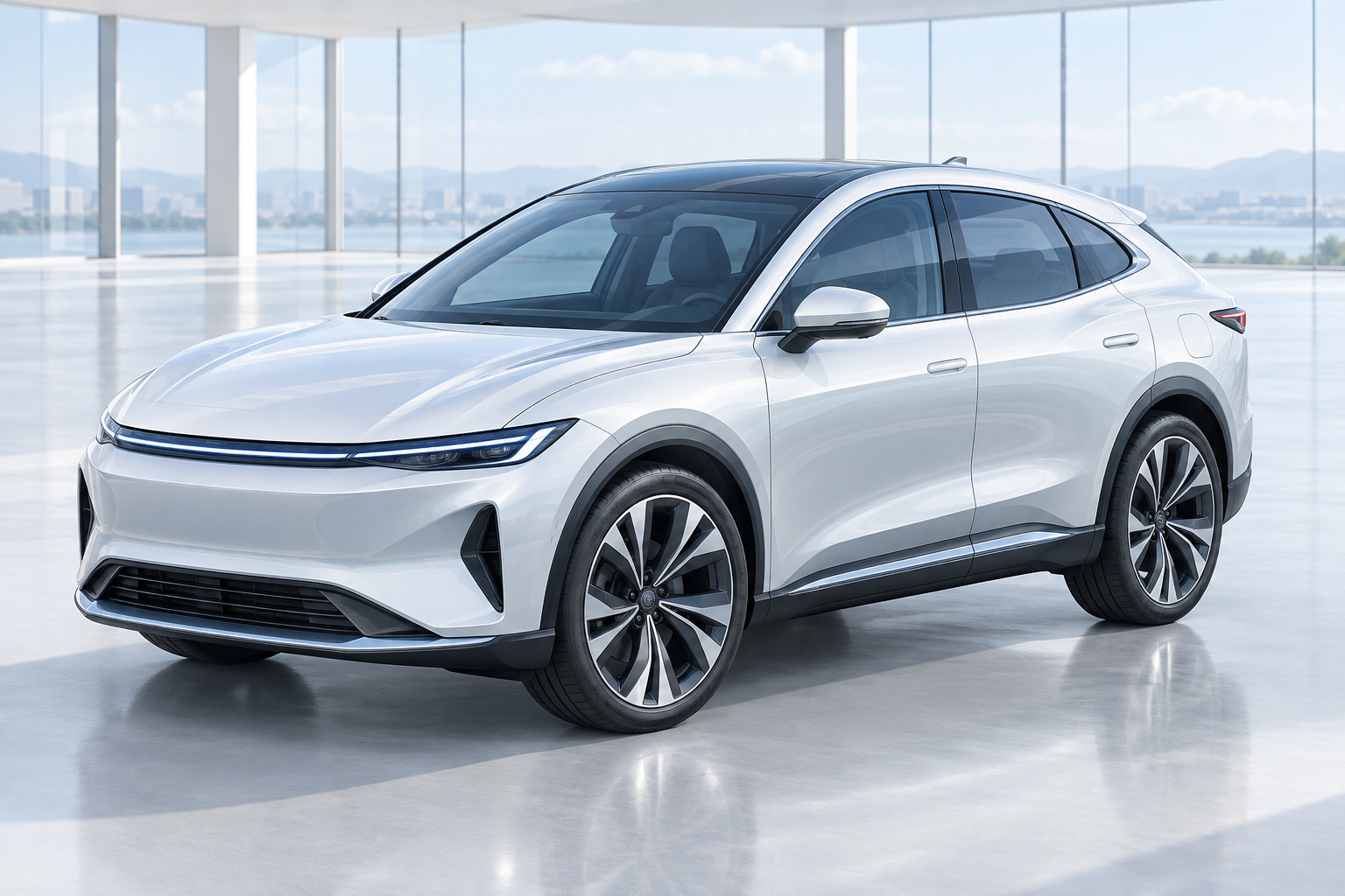 明亮設計工作室中的通用汽車應用示意圖