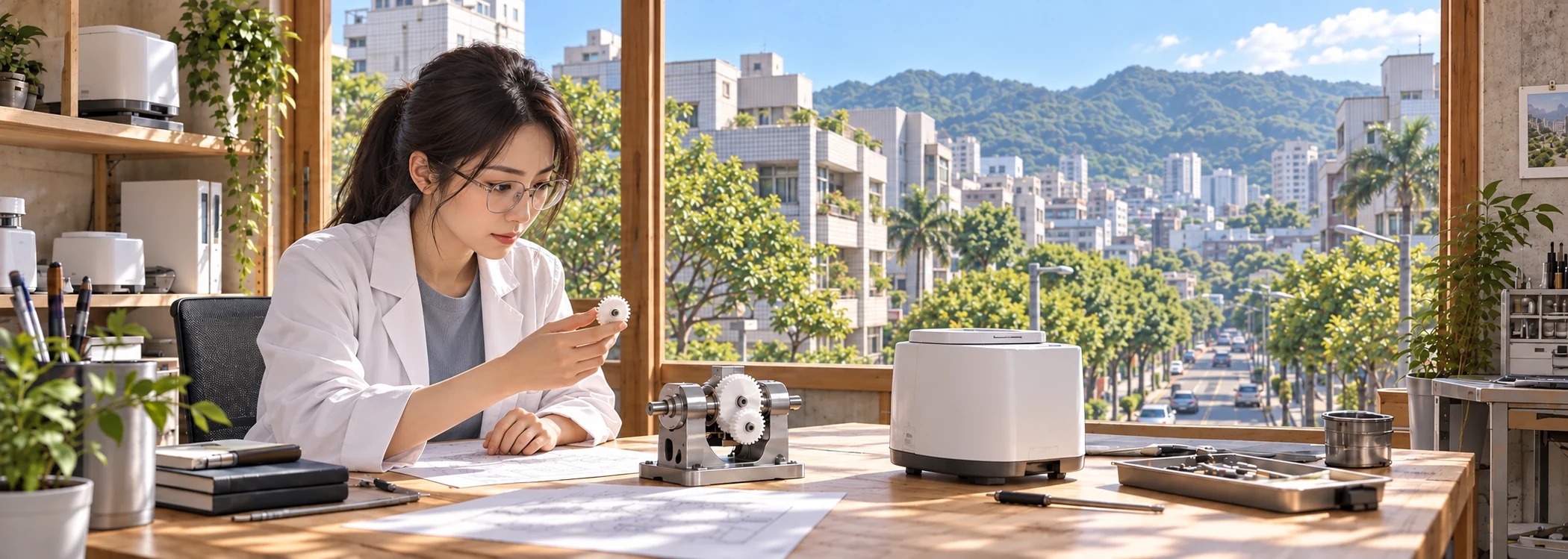 Application illustration of polymer gear evaluation in a China — Taiwan Region setting